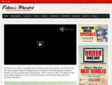 Tablet Screenshot of feltonsmarket.com